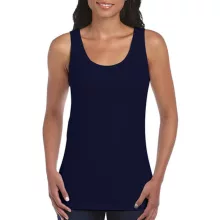 Női póló  Ujjatlan Gildan Gildan Ladies Softstyle Tank Top   Sötétkék (navy)   urespolo.hu