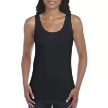 Női póló  Ujjatlan Gildan Gildan Ladies Softstyle Tank Top   Sötétkék (navy)   urespolo.hu