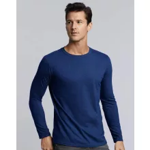 Férfi póló  Hosszú ujjú Gildan Gildan Mens Softstyle Long Sleeve Tee   Fehér   urespolo.hu