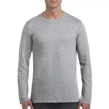 Férfi póló  Hosszú ujjú Gildan Gildan Mens Softstyle Long Sleeve Tee   Fekete   urespolo.hu