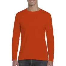Férfi póló  Hosszú ujjú Gildan Gildan Mens Softstyle Long Sleeve Tee   Fekete   urespolo.hu
