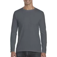 Férfi póló  Hosszú ujjú Gildan Gildan Mens Softstyle Long Sleeve Tee   Piros   urespolo.hu