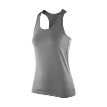 Női ujjatlan póló Result Women's Impact Softex Top M (12), Felhő Szürke