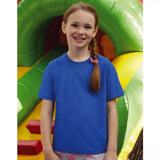Gyerek póló  Rövid ujjú Fruit of the Loom Original T Kids   Fehér   urespolo.hu