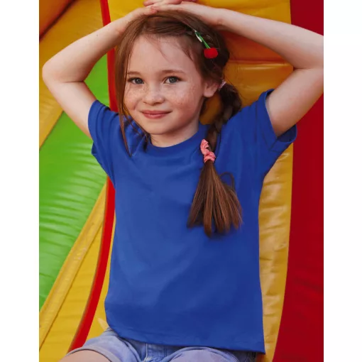 Gyerek póló  Rövid ujjú Fruit of the Loom Original T Kids   Fehér   urespolo.hu