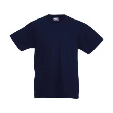 Gyerek póló  Rövid ujjú Fruit of the Loom Original T Kids   Mély sötétkék (navy)   urespolo.hu