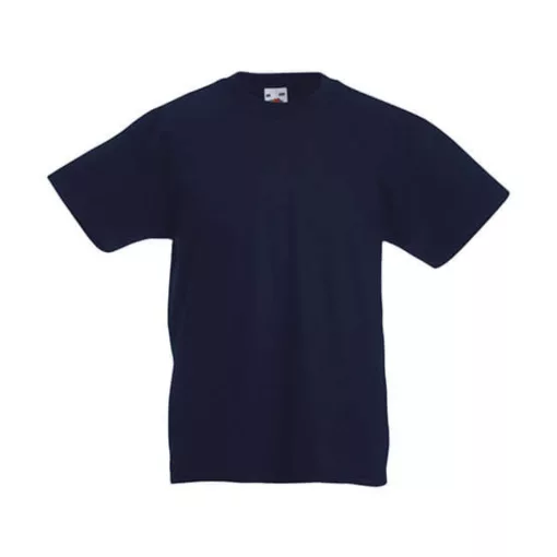 Gyerek póló  Rövid ujjú Fruit of the Loom Original T Kids   Azur kék   urespolo.hu