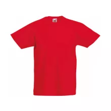 Gyerek póló  Rövid ujjú Fruit of the Loom Original T Kids   Piros   urespolo.hu