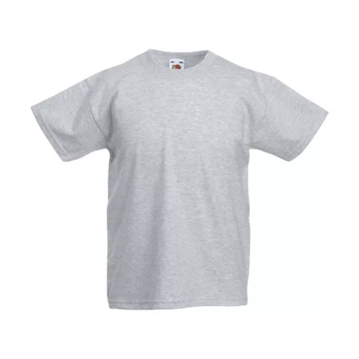 Gyerek póló  Rövid ujjú Fruit of the Loom Original T Kids   Narancssárga   urespolo.hu