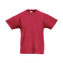 Gyerek póló  Rövid ujjú Fruit of the Loom Original T Kids   Heather téglavörös   urespolo.hu