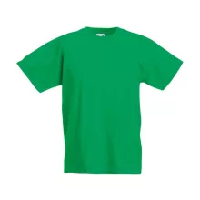 Gyerek póló  Rövid ujjú Fruit of the Loom Original T Kids   Kelly zöld   urespolo.hu