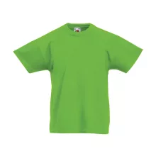Gyerek póló  Rövid ujjú Fruit of the Loom Original T Kids   Lime zöld   urespolo.hu