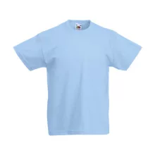 Gyerek póló  Rövid ujjú Fruit of the Loom Original T Kids   Sötétzöld   urespolo.hu