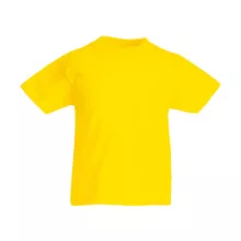 Gyerek póló  Rövid ujjú Fruit of the Loom Original T Kids   Sárga   urespolo.hu
