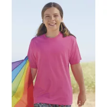 Gyerek póló  Rövid ujjú Fruit of the Loom Original T Kids   Napraforgó sárga   urespolo.hu