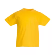 Gyerek póló  Rövid ujjú Fruit of the Loom Original T Kids   Napraforgó sárga   urespolo.hu