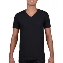 Férfi póló  Rövid ujjú Gildan Gildan Mens Softstyle V-Neck T-Shirt   Fehér   urespolo.hu