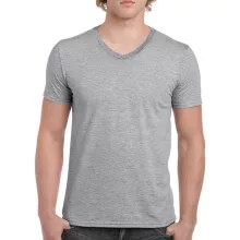 Férfi póló  Rövid ujjú Gildan Gildan Mens Softstyle V-Neck T-Shirt   Piros   urespolo.hu