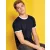 Férfi rövid ujjú póló Kustom Kit Fashion Fit Ringer Tee XS, Világos szürke Marl/Fekete