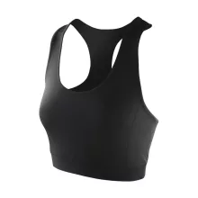 Női ujjatlan top Result Women's Impact Softex Crop Top M (12), Fekete