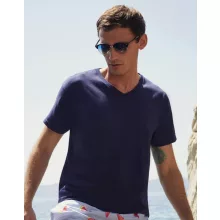 Férfi póló  Rövid ujjú Fruit of the Loom Original V-Neck T   Fehér   urespolo.hu
