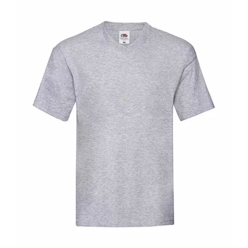 Férfi póló  Rövid ujjú Fruit of the Loom Original V-Neck T   Piros   urespolo.hu
