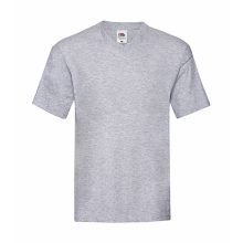 Férfi póló  Rövid ujjú Fruit of the Loom Original V-Neck T   Sötétzöld   urespolo.hu