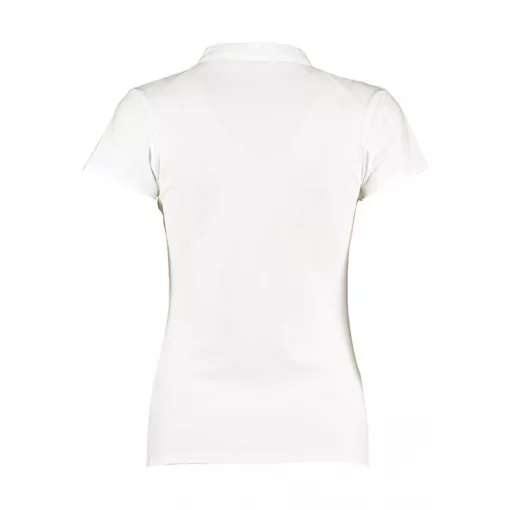 Női csapott ujjú póló Kustom Kit Regular Fit Mandarin Collar Top 3XL/4XL (20/22), Fehér