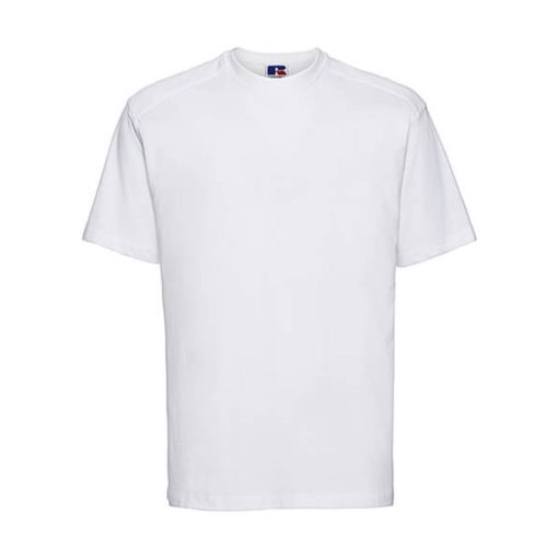 Férfi rövid ujjú póló Russell Europe Heavy Duty Workwear T-Shirt -S, Fehér