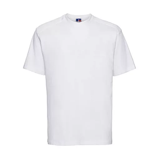 Férfi rövid ujjú póló Russell Europe Heavy Duty Workwear T-Shirt -2XL, Fehér