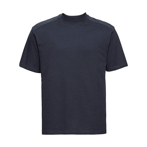 Férfi rövid ujjú póló Russell Europe Heavy Duty Workwear T-Shirt -XL, Sötétkék (navy)