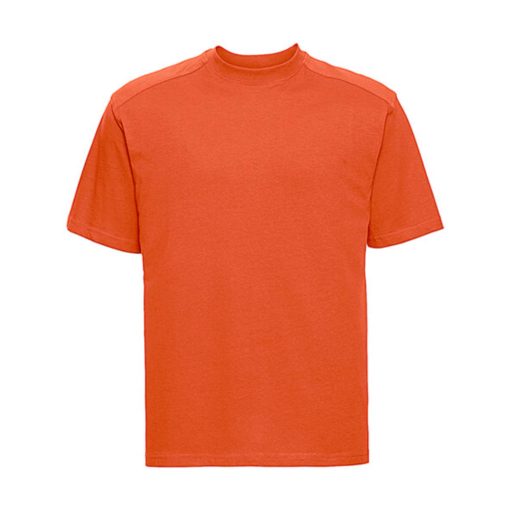 Férfi rövid ujjú póló Russell Europe Heavy Duty Workwear T-Shirt -XS, Narancssárga
