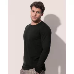   Férfi hosszú ujjú felső Stedman Clive Long Sleeve S, Fehér