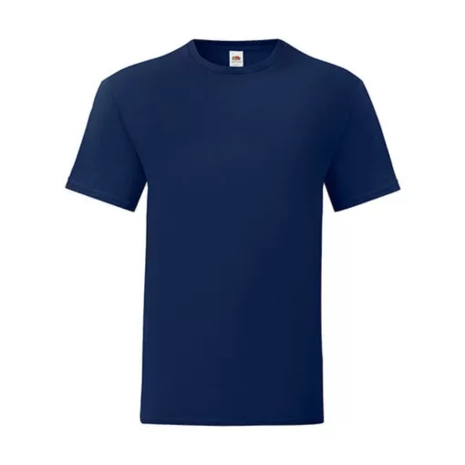 Férfi rövid ujjú póló Fruit of the Loom Iconic 150 T -S, Sötétkék (navy)