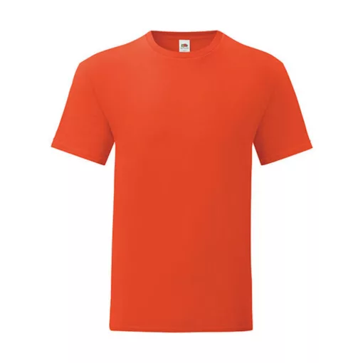 Férfi rövid ujjú póló Fruit of the Loom Iconic 150 T -S, Láng