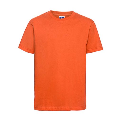 Gyerek rövid ujjú póló Russell Europe Kids' Slim T-Shirt -XL (140/9-10), Narancssárga