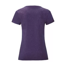 Női rövid ujjú póló Fruit of the Loom Ladies' Iconic 150 T -S, Heather lila