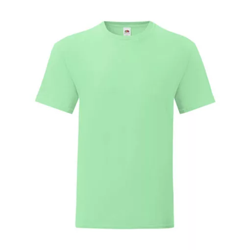 Gyerek rövid ujjú póló Fruit of the Loom Kids' Iconic 150 T -128 (7-8), Neomint