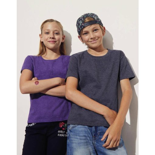 Gyerek rövid ujjú póló Fruit of the Loom Girls\' Iconic 150 T
