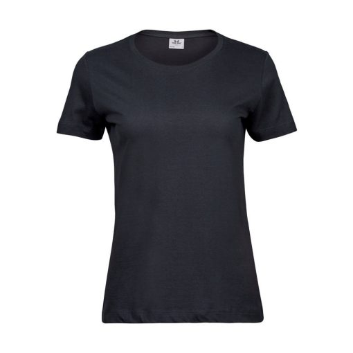 Női rövid ujjú póló Tee Jays Ladies' Sof Tee -XL, Sötétszürke