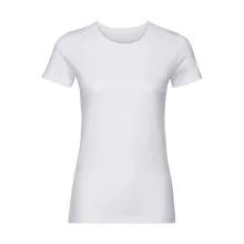 Női rövid ujjú organikus póló Russell Europe Ladies Pure Organic Tee M, Fehér