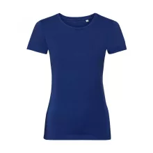 Női rövid ujjú organikus póló Russell Europe Ladies Pure Organic Tee XL, Világos királykék
