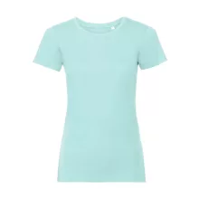 Női rövid ujjú organikus póló Russell Europe Ladies Pure Organic Tee 2XL, Víz