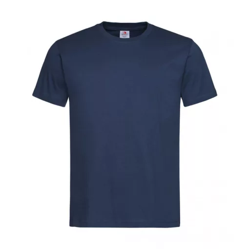 Férfi rövid ujjú organikus póló Stedman Classic-T Organic Unisex Crew Neck 2XS, Sötétkék (navy)