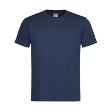 Férfi rövid ujjú organikus póló Stedman Classic-T Organic Unisex Crew Neck S, Sötétkék (navy)