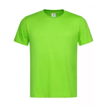 Férfi rövid ujjú organikus póló Stedman Classic-T Organic Unisex Crew Neck L, Kiwi zöld