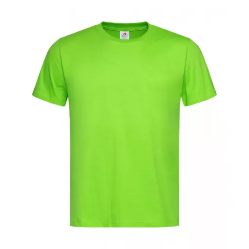 Férfi rövid ujjú organikus póló Stedman Classic-T Organic Unisex Crew Neck 3XL, Kiwi zöld