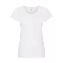 Női póló  Rövid ujjú Fruit of the Loom Original T Lady-Fit   Fehér   urespolo.hu