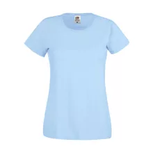 Női póló  Rövid ujjú Fruit of the Loom Original T Lady-Fit   Fehér   urespolo.hu