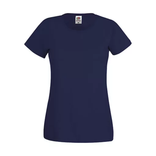 Női póló  Rövid ujjú Fruit of the Loom Original T Lady-Fit   Fehér   urespolo.hu